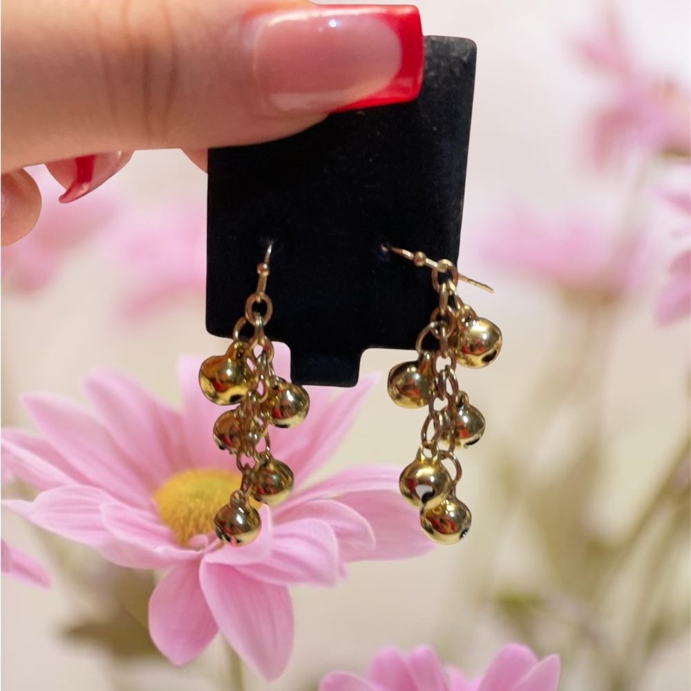 Gold Dangle Earrings